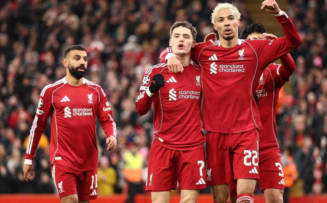 利物浦狂胜6-0，萨拉赫惊艳世界波，豪取三连胜顺利晋级淘汰赛